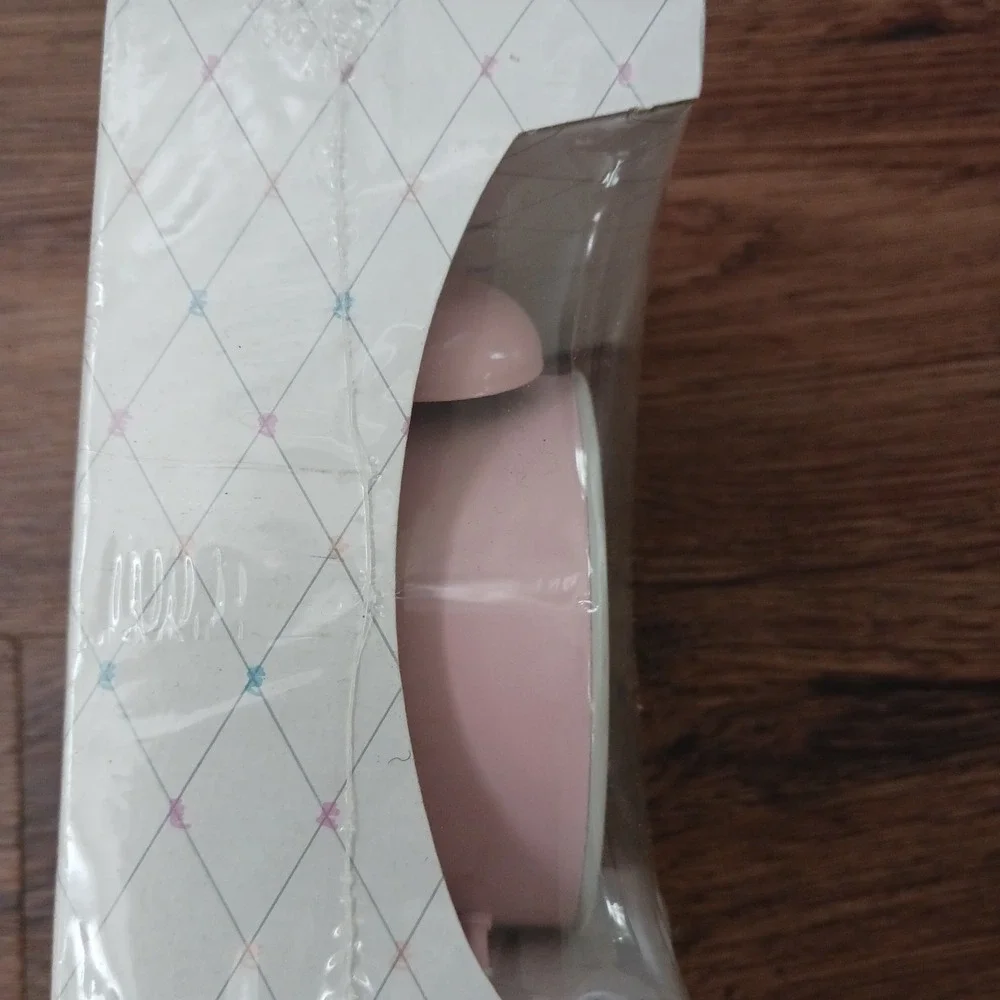 Vintage Westclox Babybelle Pink Keywound Alarm Clock SEALED NEW in BOX